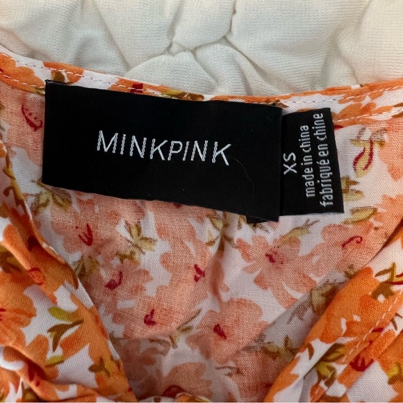 XS Minkpink floral mini dress - Picture 7 of 7